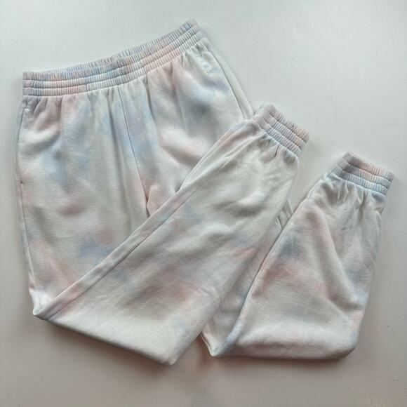 PINK Victoria's Secret Tie Dye Pink and Blue Campus Jogger XS - Picture 5 of 12